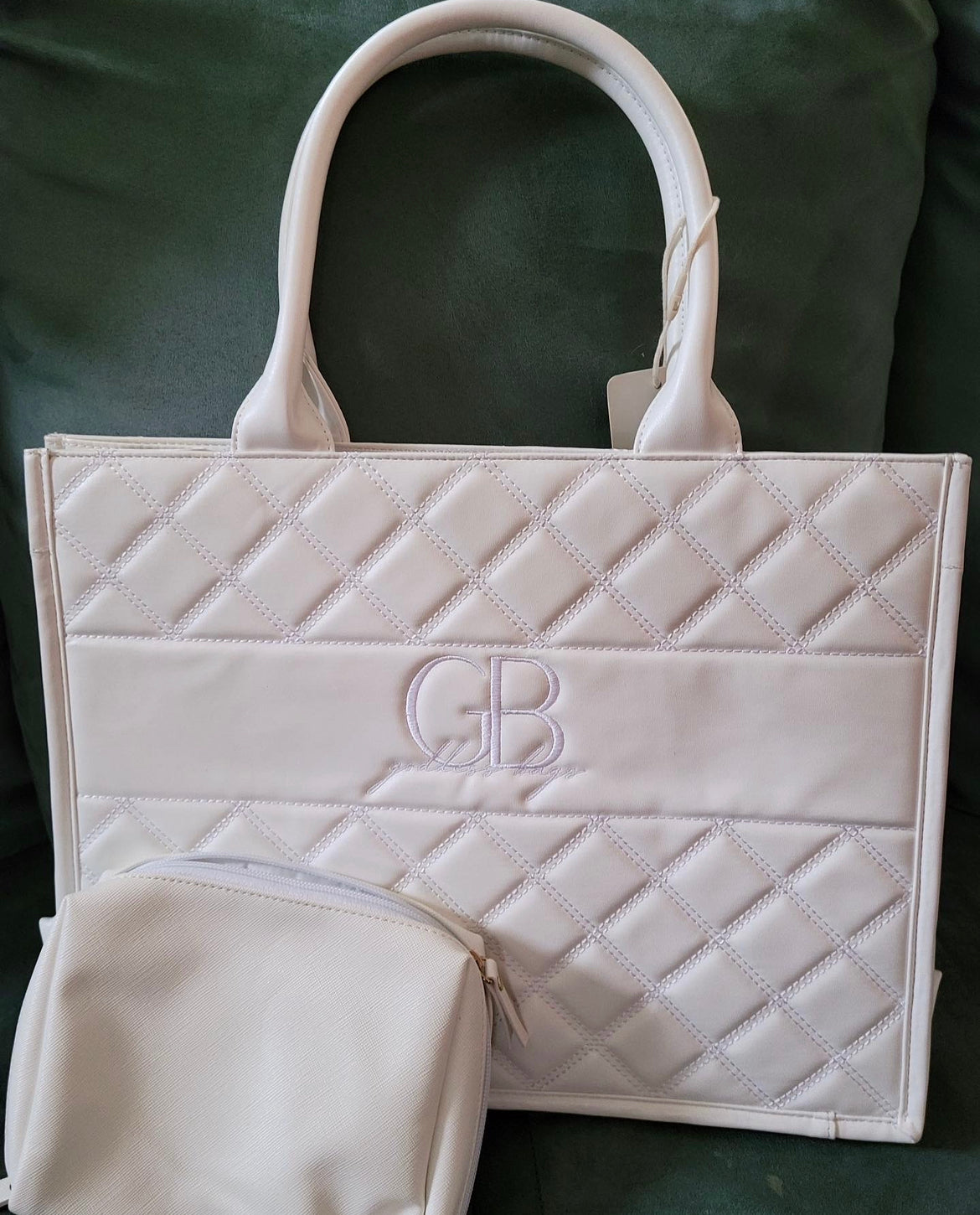 White purse